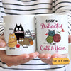 Easily Distracted By Cats And Yarn Personalized Mug
