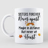 Fall Season Sisters Personalized Mug