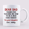 Father‘s Day Dear Dad From Daughter Personalized Mug