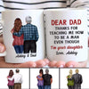 Father‘s Day Dear Dad From Daughter Personalized Mug