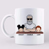 Favorite People Call Me Grandpa Man And Kids Personalized Mug