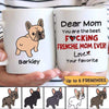French Bulldog Best Dog Mom Personalized Coffee Mug