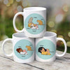 Girl Sleeps With Cats Personalized Mug