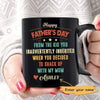 Happy Father‘s Day Step Dad Personalized Coffee Mug