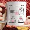 Home Is Where The Cats Are Personalized Cat Coffee Mug