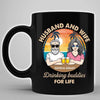 Husband Wife Drinking Buddies Personalized Mug