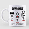 Little Cute Kids Happy Father's Day Personalized Mug