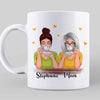 Love Between Mother & Daughter Sunflower Personalized Coffee Mug