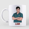 Male Nurse Handsome Enough To Stop Your Heart Gifts For Him Personalized Mug