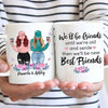 Modern Besties Until We're Old And Senile Personalized Mug