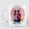 Mother & Daughter Hugging Personalized Mug