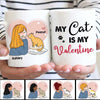 My Cats Valentine Chibi Personalized Mug