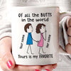 My Favorite Butt Stick Couple Personalized Mug