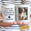 Once By My Side Forever In My Heart Photo Personalized Coffee Mug