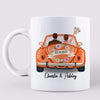 Our Love Is A Journey Wedding Couple On Car Personalized Mug