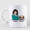 Plans With My Dogs Personalized Coffee Mug