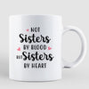 Standing Selfie Besties Sisters By Heart Personalized Mug