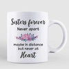 Sisters Forever Standing Women Personalized Mug