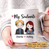 Soulmate Chibi Couple Personalized Mug