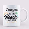 Summer Vibe Besties Personalized Mug