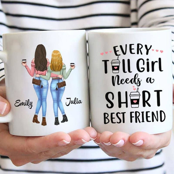 Tall best friend short best 2024 friend mugs