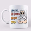 The Legend Grandpa Old Man Personalized Mug