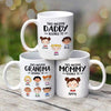 This Dad Mom Belongs To Cute Kid Face Personalized Coffee Mug