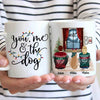 This Is Us Couple And Dog Personalized Coffee Mug