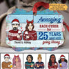 Annoying Each Other Still Going Strong Couple Personalized Christmas Ornament