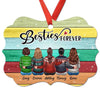 Besties Gift Personalized Christmas Ornament