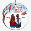 Christmas Truck Always With You Memorial Personalized Ornament