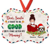 Dogs Take After Mommy Personalized Christmas Ornament