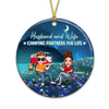 Doll Couple Night Field Camping Personalized Ornament