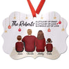 Family Whole Lot Of Love Gift Personalized Christmas Ornament