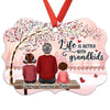 Grandma Grandkids Under Berry Tree Personalized Christmas Ornament