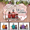 Grandma Grandkids Under Berry Tree Personalized Christmas Ornament