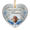 I‘ll Hold You In My Heart Photo Memorial Personalized Heart Ornament