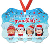 Life Is Better With Grandkids Cute Kid Personalized Christmas Ornament