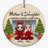 Like Mother Like Daughters Doll Personalized Circle Ornament