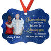 Missing You Is A Heartache Family Memorial Personalized Christmas Ornament