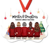 Mother Daughter Family Gift Personalized Christmas Ornament