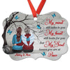 Mother In Heaven And Daughter Personalized Christmas Ornament