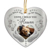 Pet Memorial I‘ll Hold You In My Heart Personalized Heart Ornament