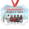 Under Berry Tree Family Besties Siblings Personalized Christmas Ornament