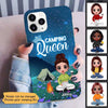 Camping Queen Doll Girl Night Field Personalized Phone Case