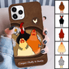 Chicken Lovers Lea Pattern Personalized Phone Case