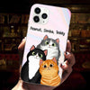 Fluffy Cats Personalized Phone Case