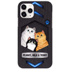 Fluffy Cats Arrow Personalized Phone Case