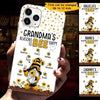 Grandma‘s Reason To Bee Happy Personalized Phone Case