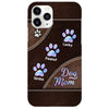 Hologram Dog Cat Mom Personalized Phone Case